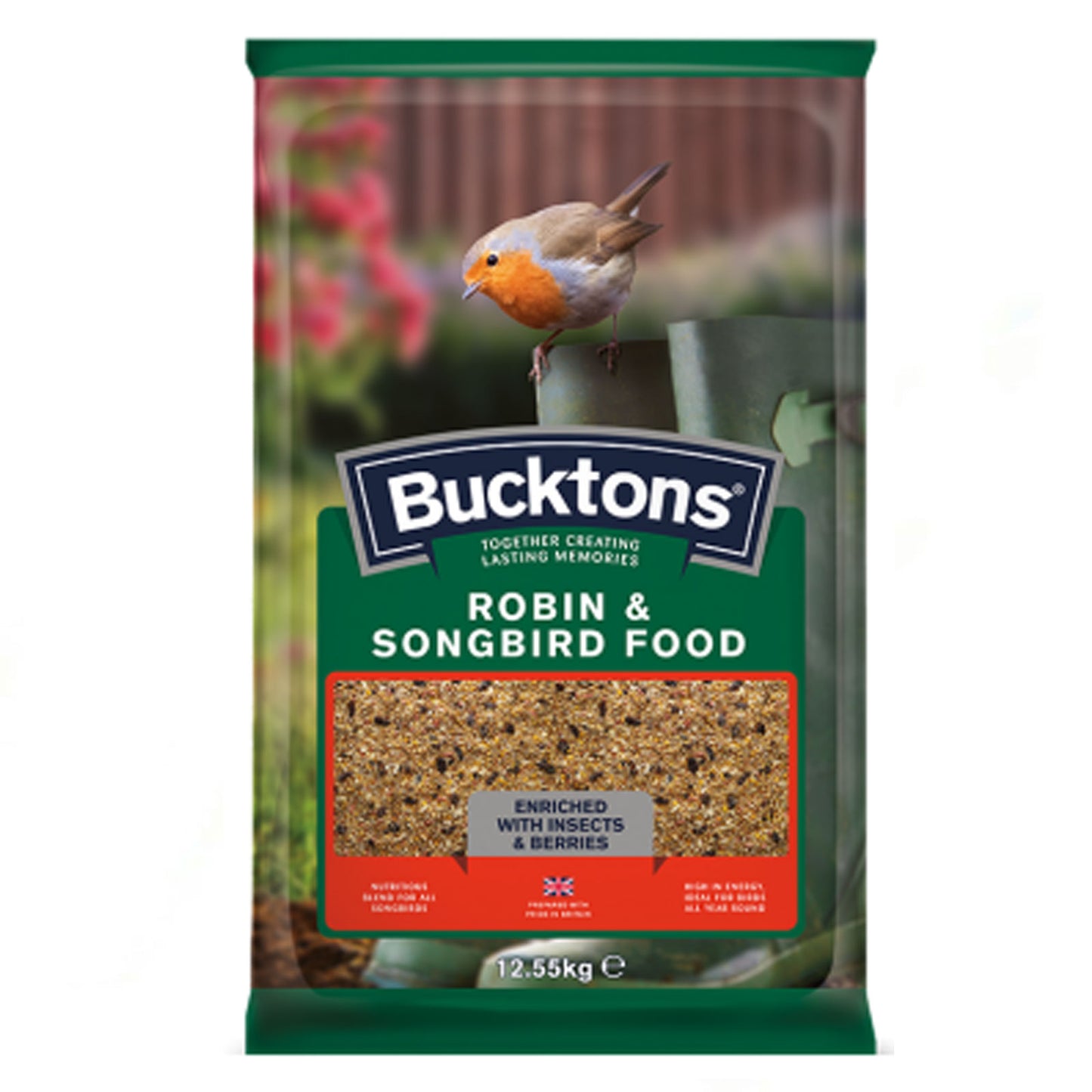 Bucktons Bucktons Robin & Songbird Food 12.55kg