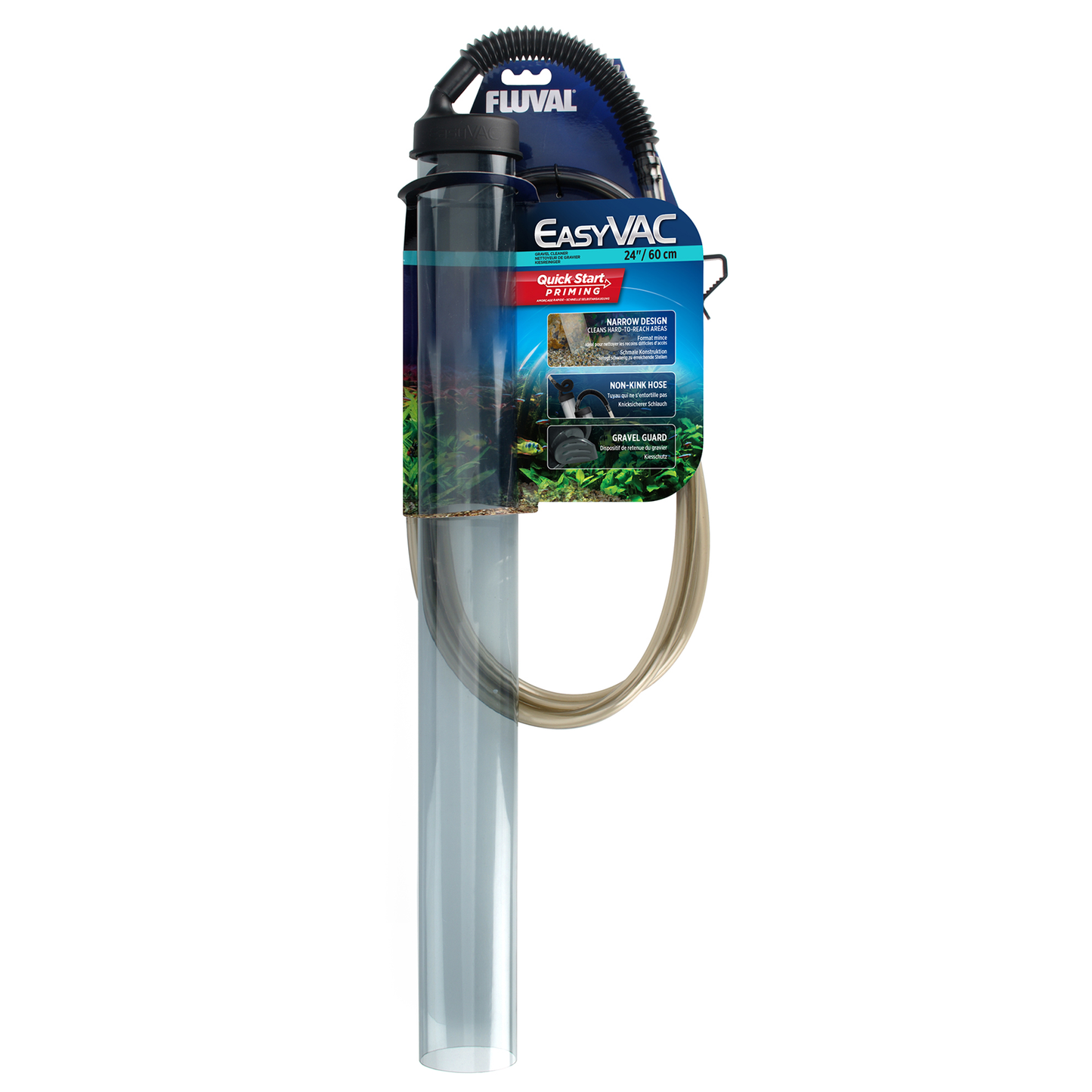 Fluval EasyVac Large Aquarium Gravel Cleaner 60 cm (24")