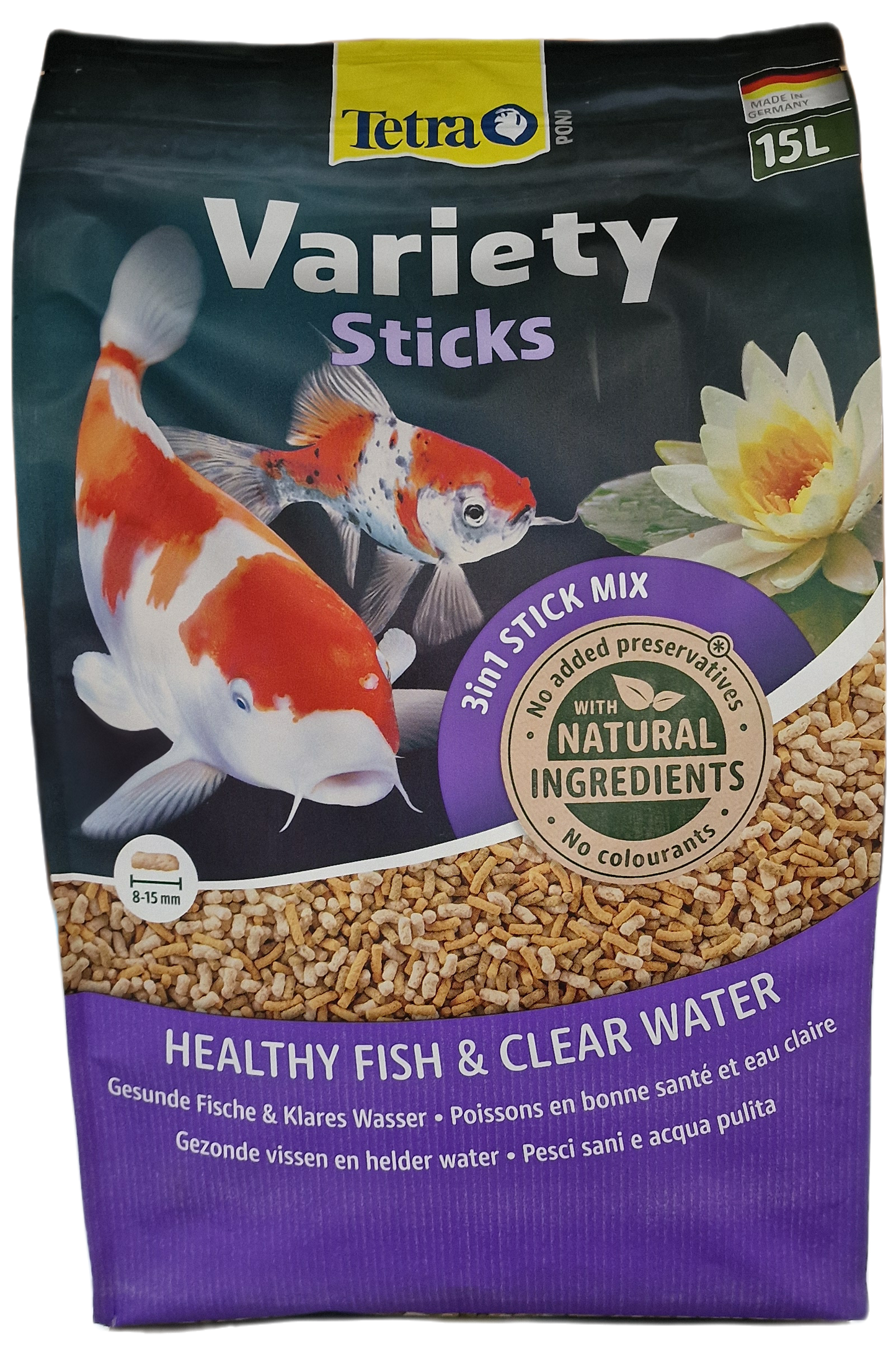 Tetra Pond Variety Sticks Fish Food