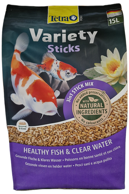 Tetra Pond Variety Sticks Fish Food