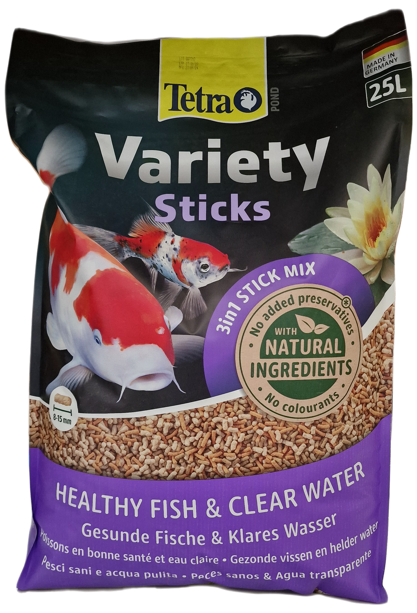 Tetra Pond Variety Sticks Fish Food