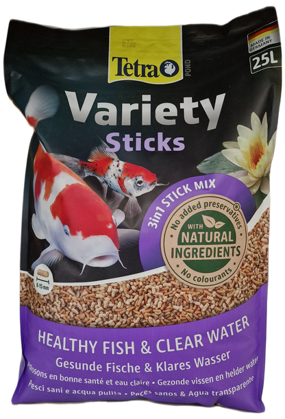 Tetra Pond Variety Sticks Fish Food