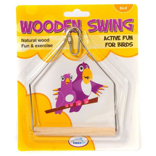 Happy Pet Wooden Swing