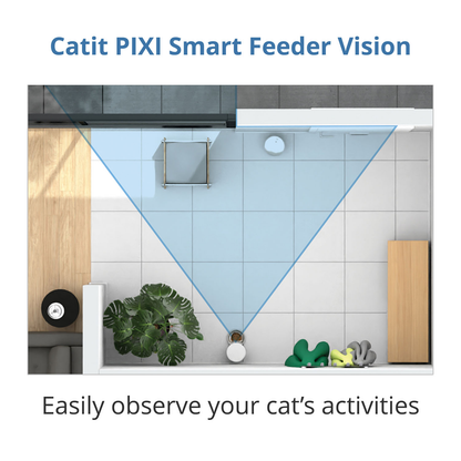 Catit PIXI Vision Smart Dry Cat Food Feeder