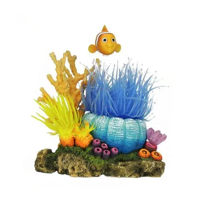 Classic Coral with Clown Fish 175mm