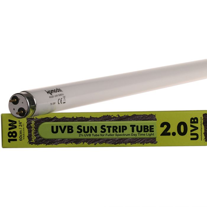 KOMODO Fluorescent T8 UVB Bulb Reptile Lamp Tube