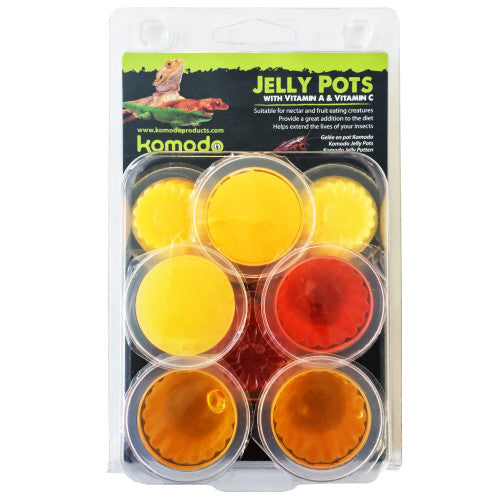 Komodo Jelly Pots Fruit Flavours (8 Pcs)