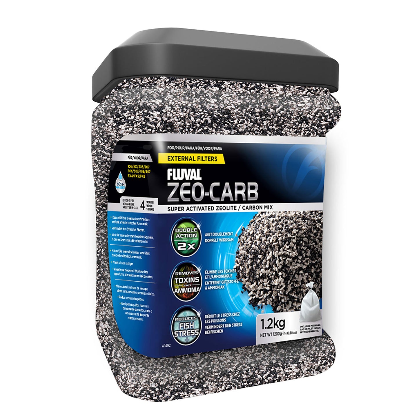 Fluval Zeo-Carb - 1,200 g (42.32 oz)