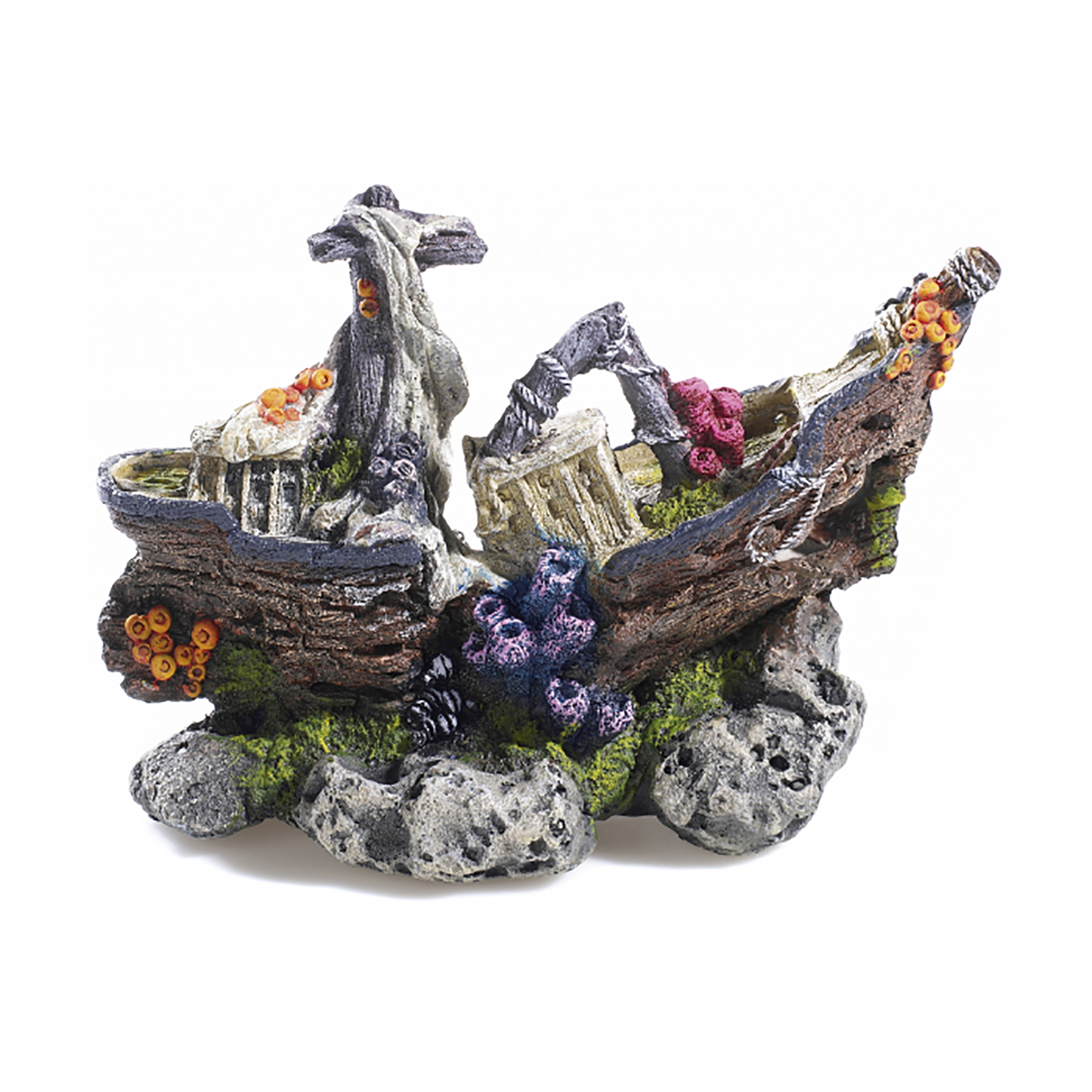 Classic Medium Galleon Aquarium Ornament 250 100 x 165mm