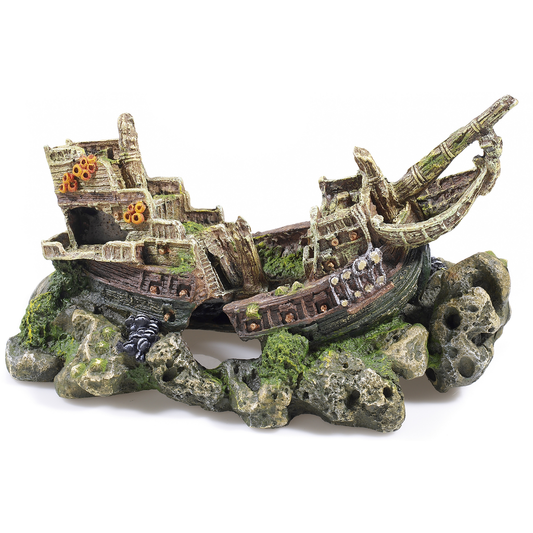 Classic Large Galleon Aquarium Ornament 310 x 168 x 190mm