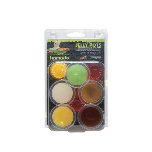 Komodo Jelly Pots Mixed Flavours 8Pcs