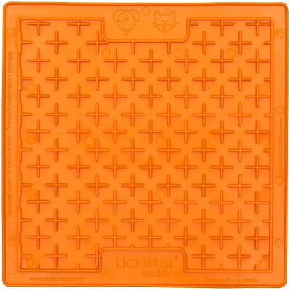 LickiMat Classic Buddy Orange 20 x 20cm