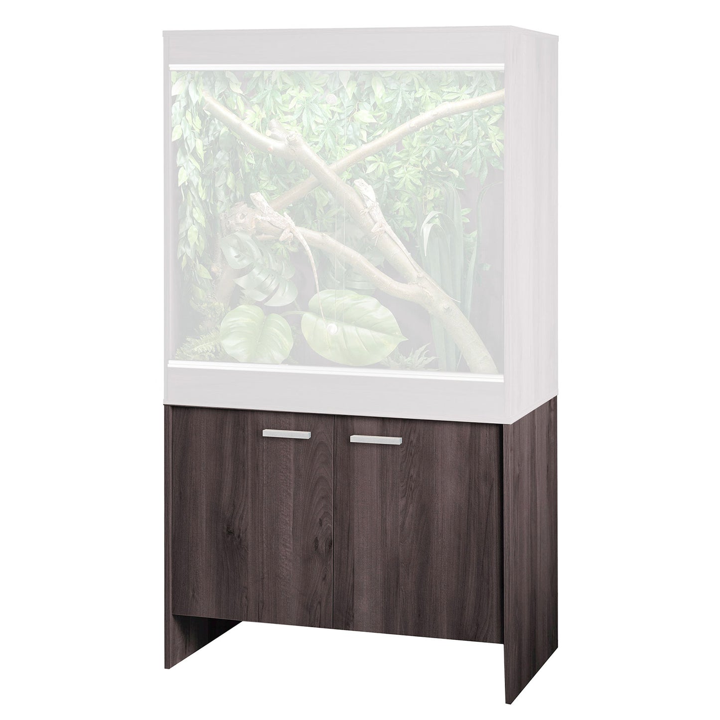 VivExotic Repti Home Arboreal Vivarium Medium Grey and Cabinet