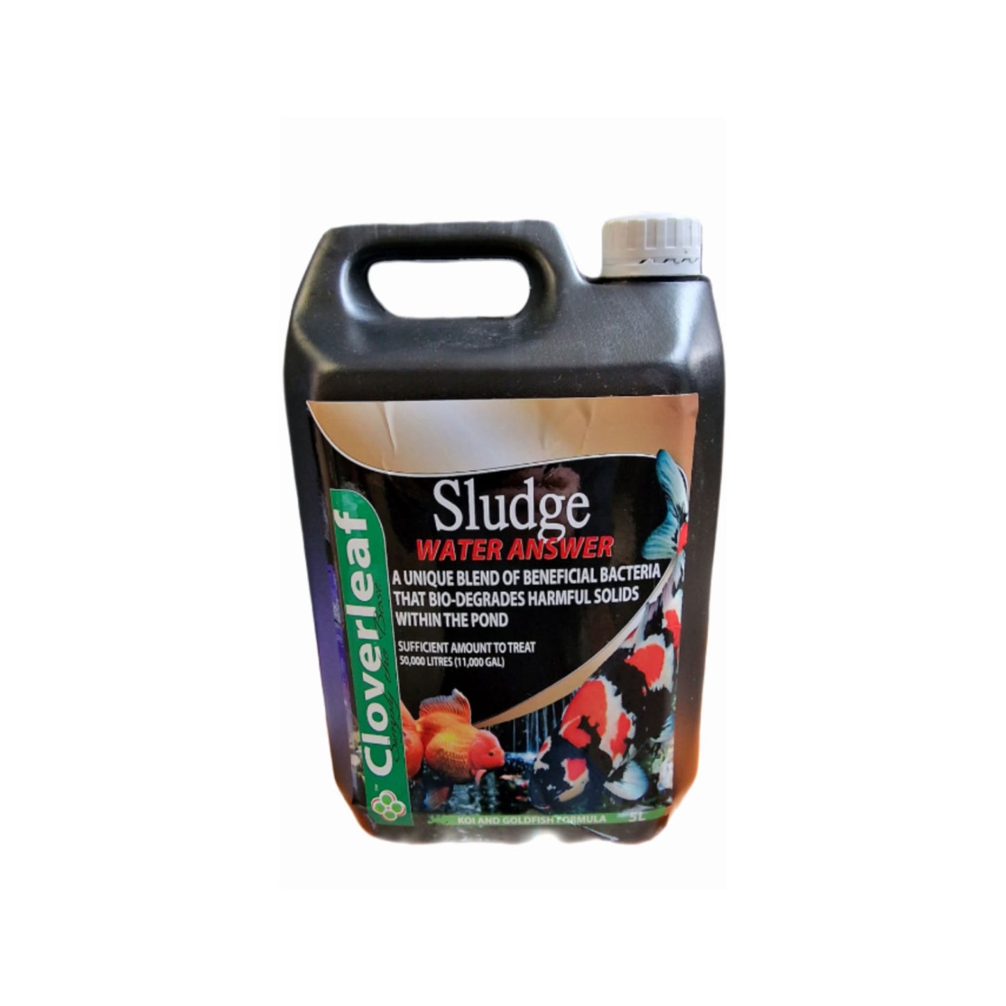 Cloverleaf Sludge Answer - Removes Dirt and Sludge - 5ltr