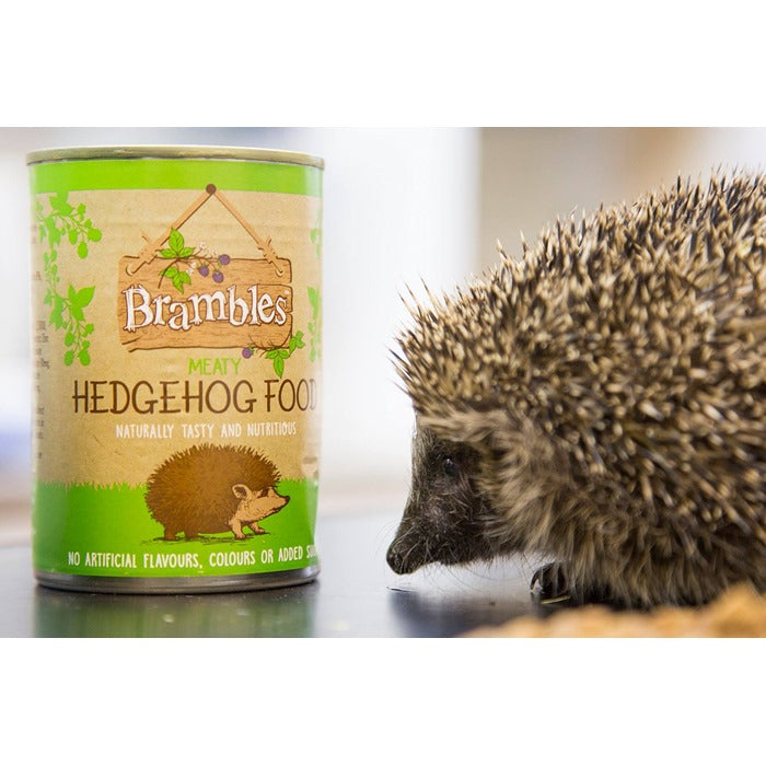 Brambles Meaty Hedgehog Food - 400g x 12 Tins