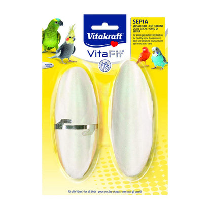 Vitakraft Vita Fit Cuttlebone with Holder (2-pack)