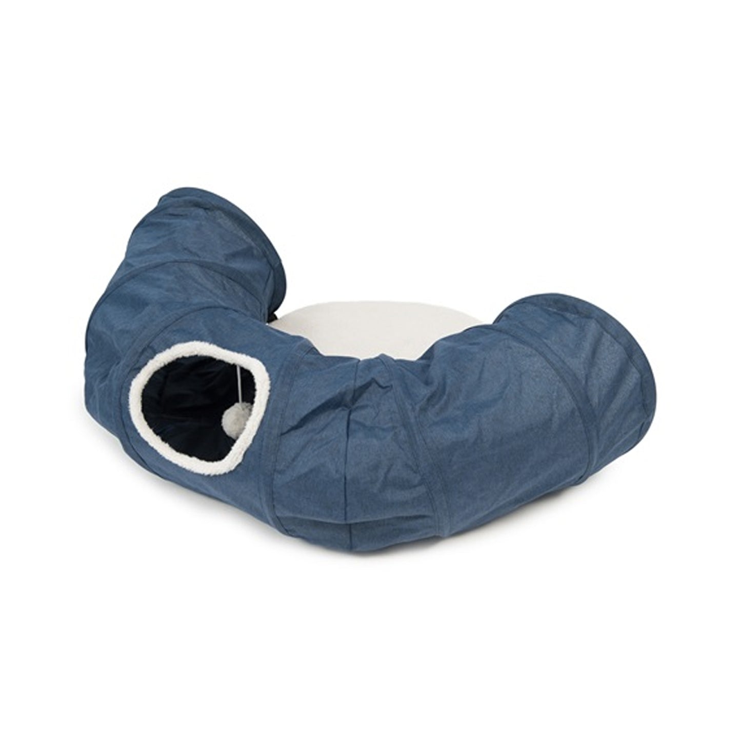 Vesper Peek-a-Boo Tunnel with Cushion - Blue or Grey