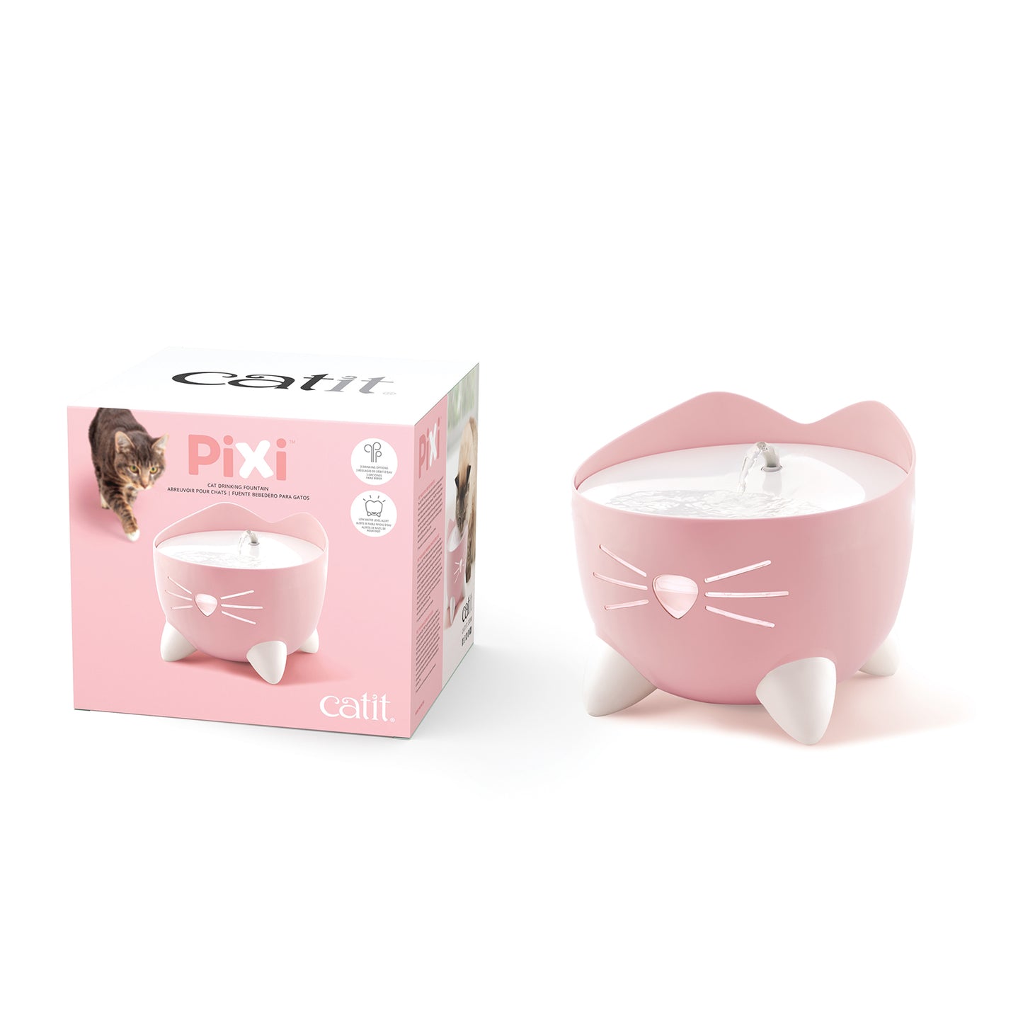 Catit PIXI Cat Drinking Fountain Pink