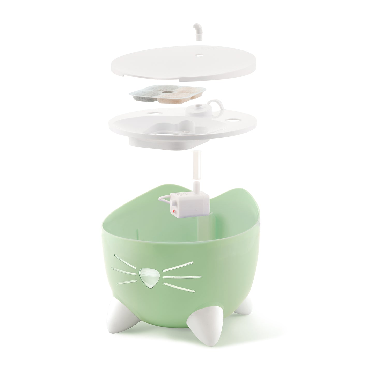 Catit PIXI Cat Drinking Fountain Green