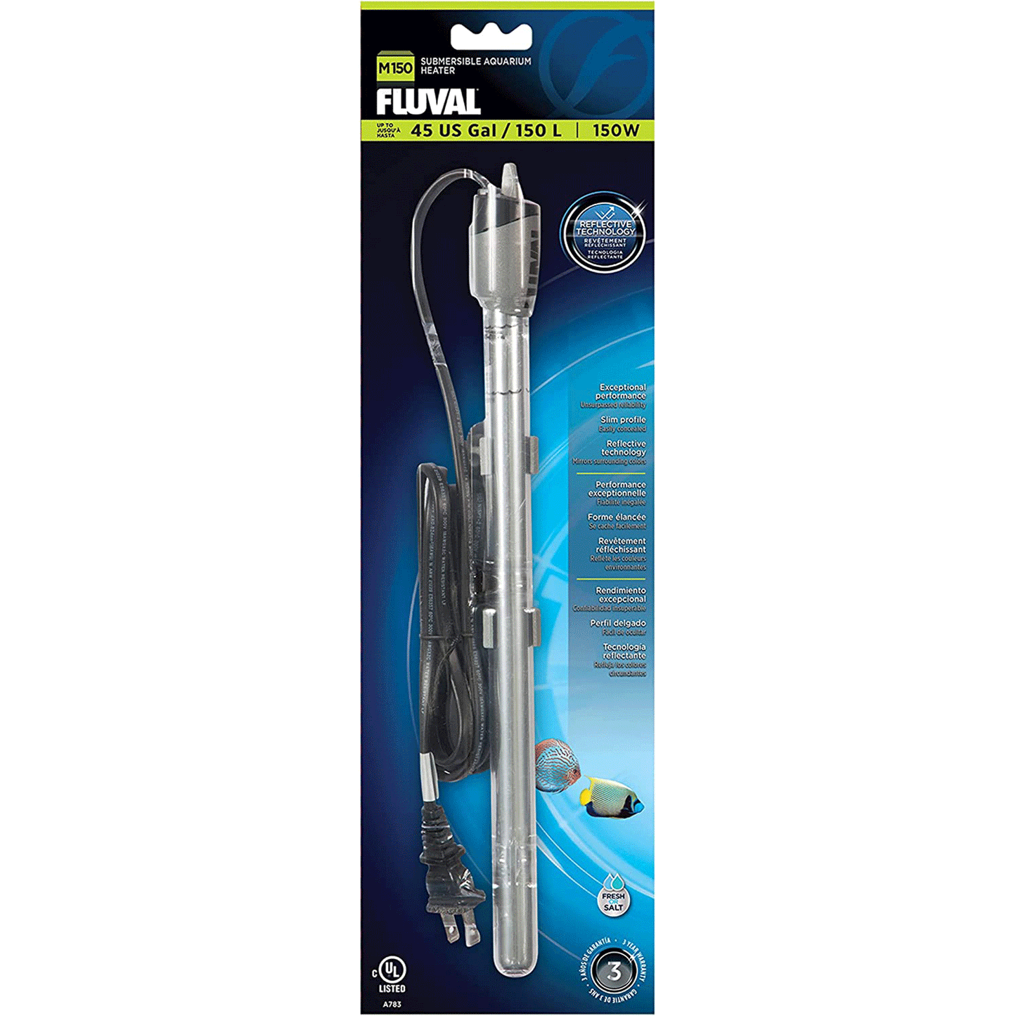 Fluval M Series Premium Aquarium Heater 150W