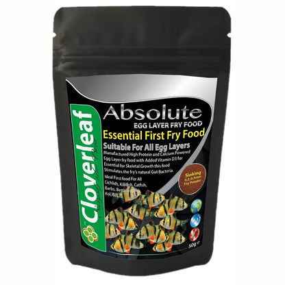 Cloverleaf Absolute Egg Layer Fry Starter Food 50g