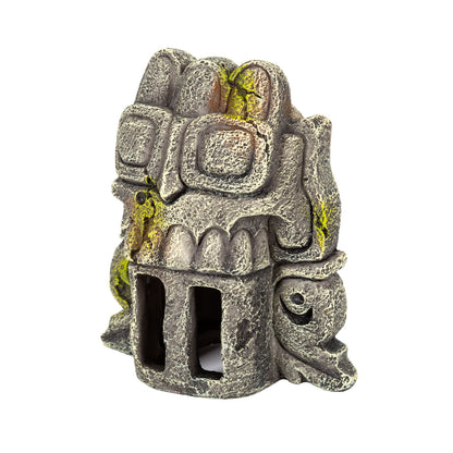 Reptile Rock Face Statue Hide