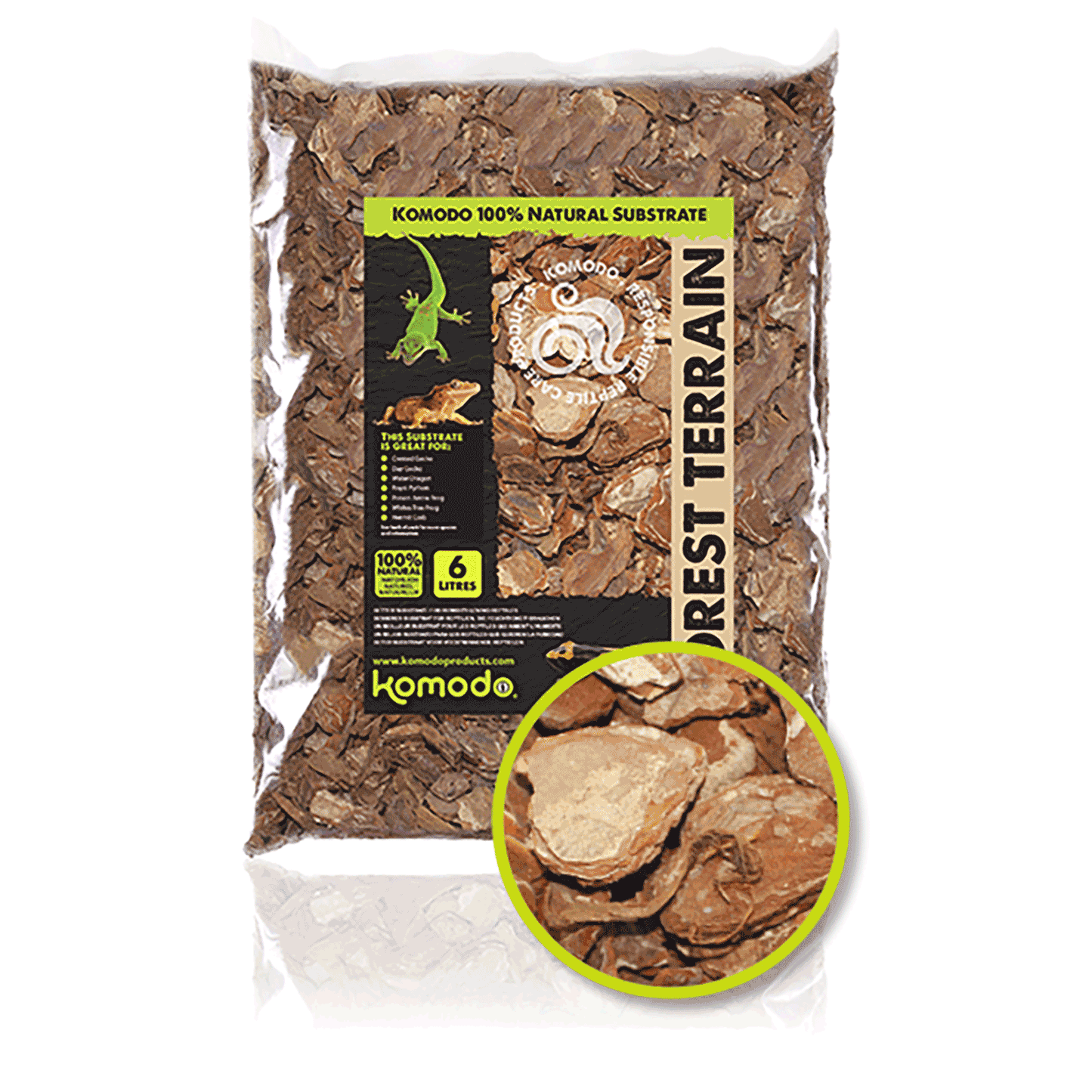 Komodo Forest Terrain Bark Chips