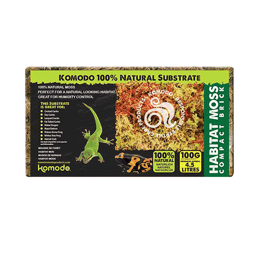 Komodo Habitat Moss Compact Brick