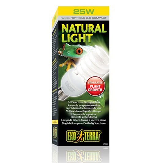 Exo Terra Natural Light Full Spectrum Daylight Bulb - 25W (was Repti Glo 2.0)