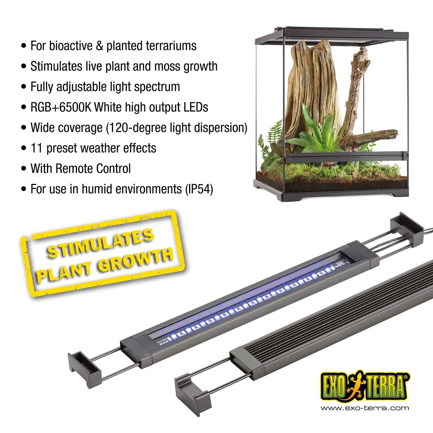 Exo Terra TerraSky Planted Terrarium Light 12W