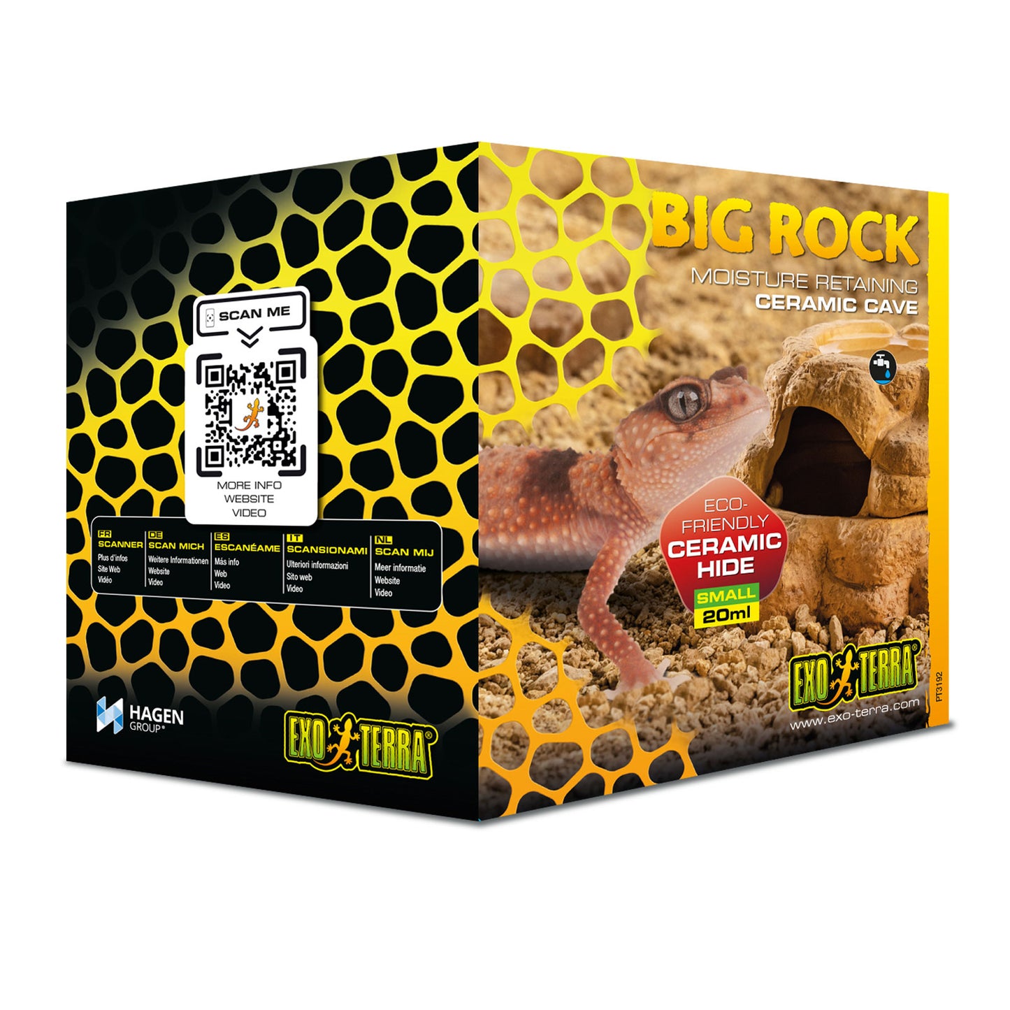 Exo Terra Ceramic Big Rock Cave - Small