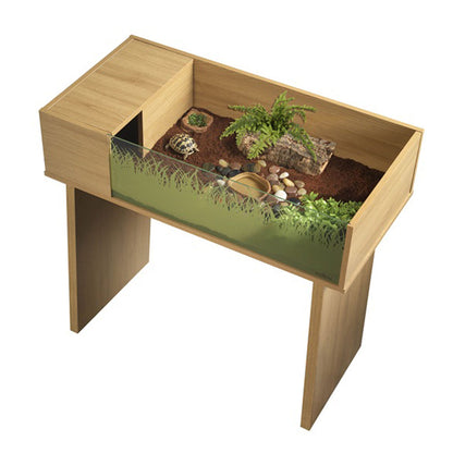 Vivexotic Tortoise Table and Stand in Beech