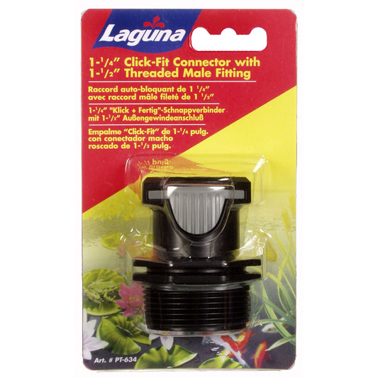 Laguna 32mm (1¼”) Click-Fit, 38mm (1½”) Threaded Male Fitting